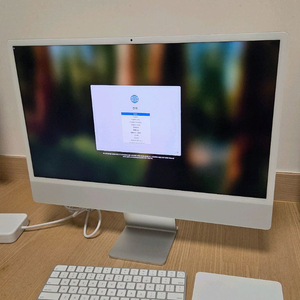아이맥 24인치 M1 16GB/256