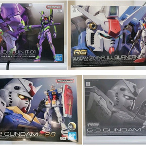 반다이 건담 RG 퍼스트건담2.0 풀버니언 사자비 하츠네미쿠 뉴건담 페넥스 갓건담 더블오 에반게리온 초호기등 팝니다