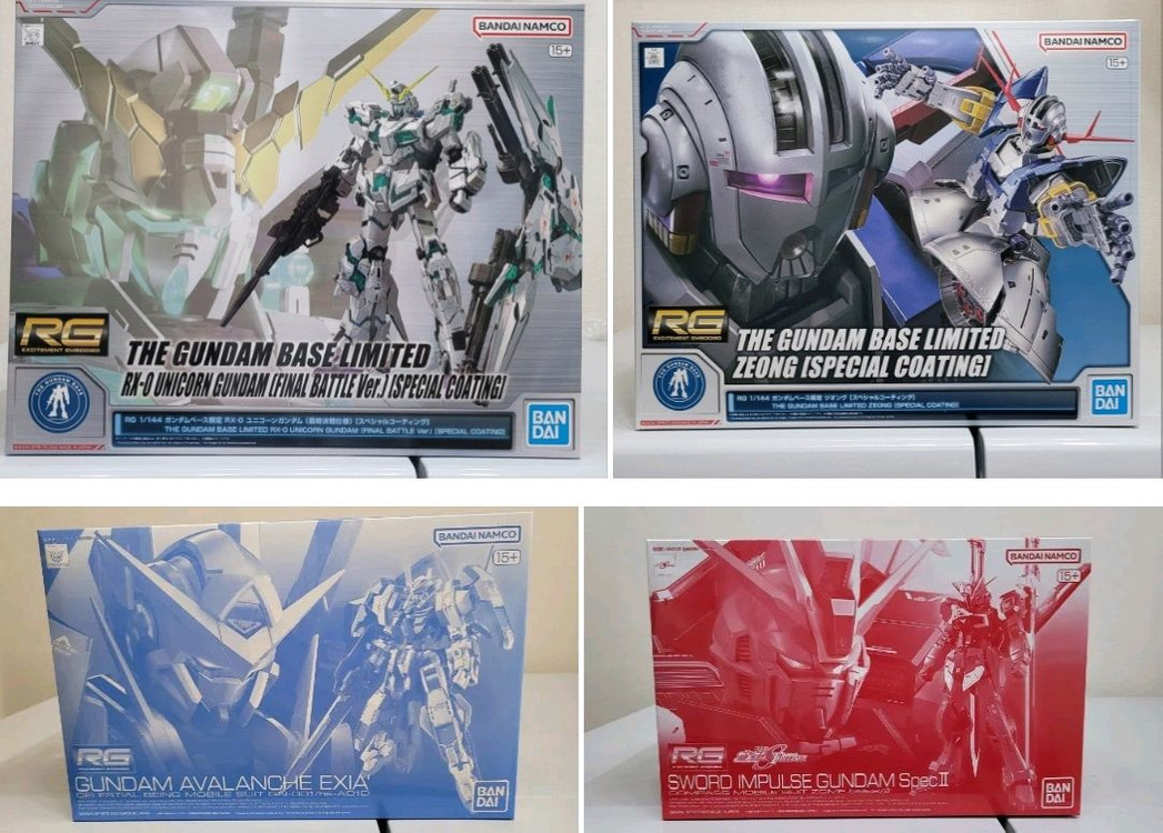 반다이 건담 RG 퍼스트건담2.0 풀버니언 사자비 하츠네미쿠 뉴건담 페넥스 갓건담 더블오 에반게리온 초호기등 팝니다--4