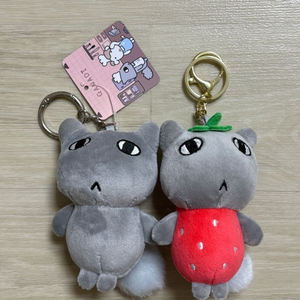 가나디 고냐니 딸기 키링 인형(새상품) 이미지