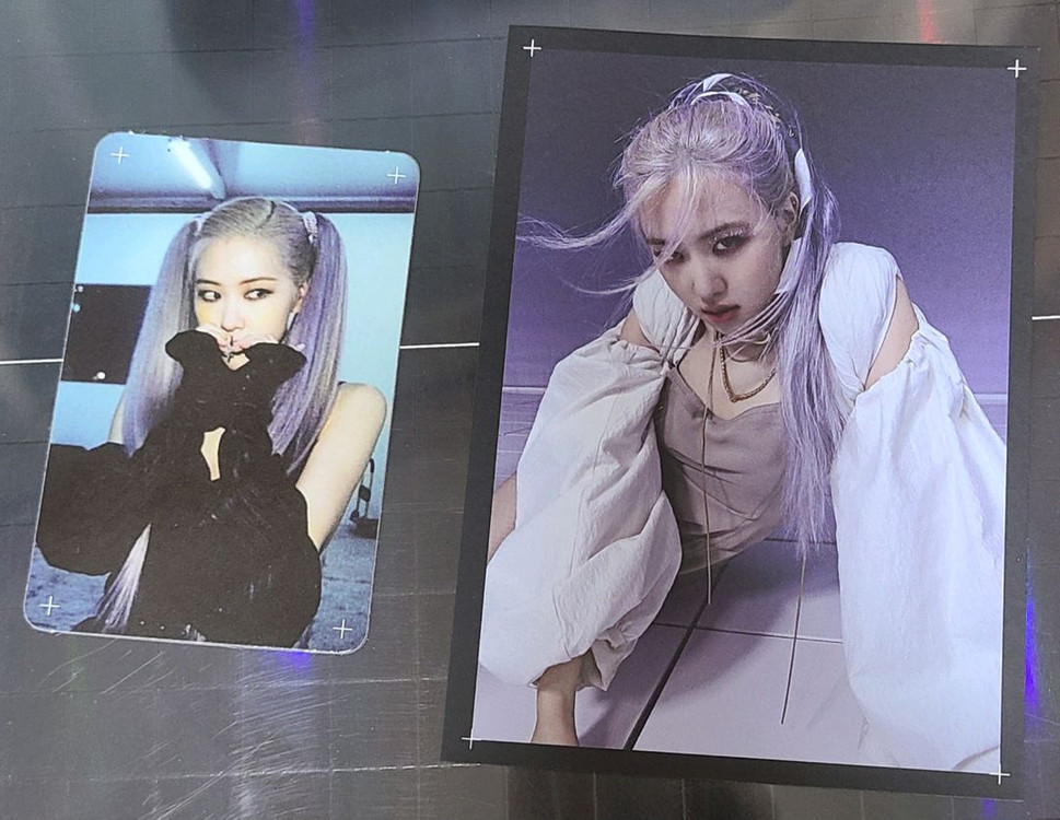 블랙핑크 BLACKPINK How You Like That 앨범 / 로제 포카 2종 세트 / 미개봉 새상품 / 무--1