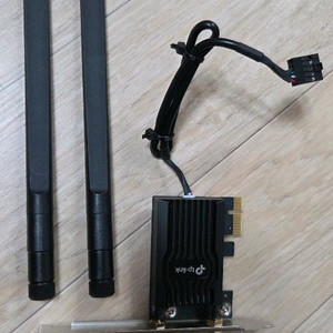 WiFi6E PCIe 네트워크 어댑터(tx55e 티피링크)