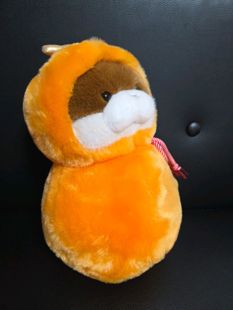 새상품 택) 행운의 조롱박 우소우소짱 금전 인형 수달 동물 중형 27cm 이미지