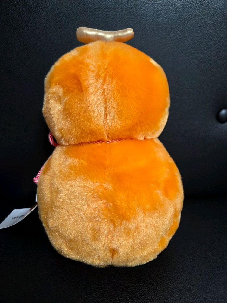 새상품 택) 행운의 조롱박 우소우소짱 금전 인형 수달 동물 중형 27cm 이미지