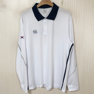 코오롱스포츠 대한민국 양궁국가대표 선수지급 시합용셔츠 110 김우진