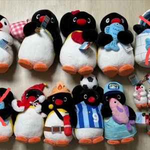 핑구 핑가 보따리, 물고기 키링, 중형 인형 모음