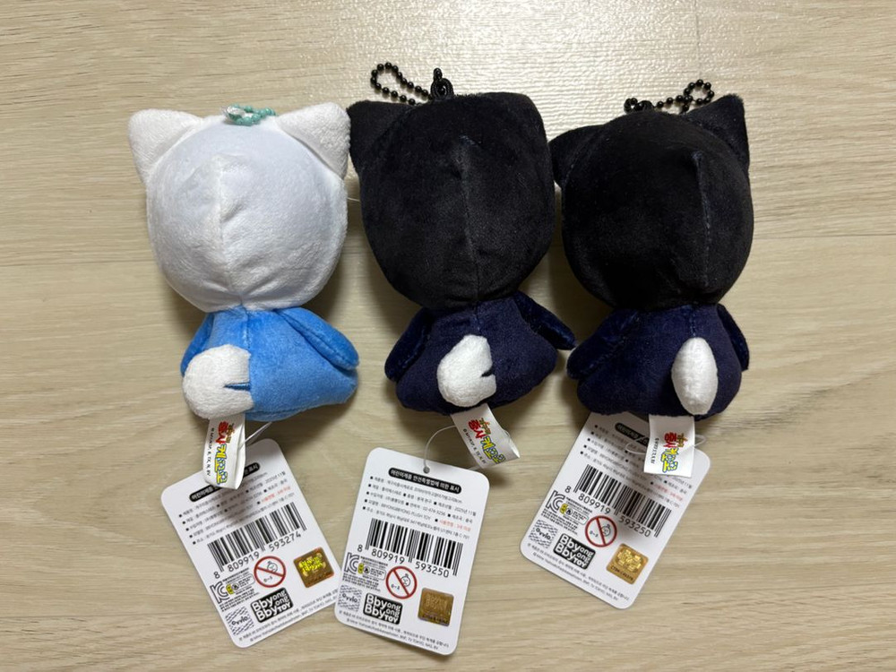 개구리중사케로로 꼬마 도로로, 타마마 고양이 키링인형 가방고리 이미지