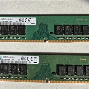 삼성 DDR4 8GB PC4 RAM 2개 M378A1G43EB1-CPB