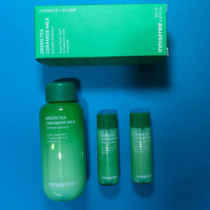 [새제품]이니스프리NEW그린티/밀크에센스160+50