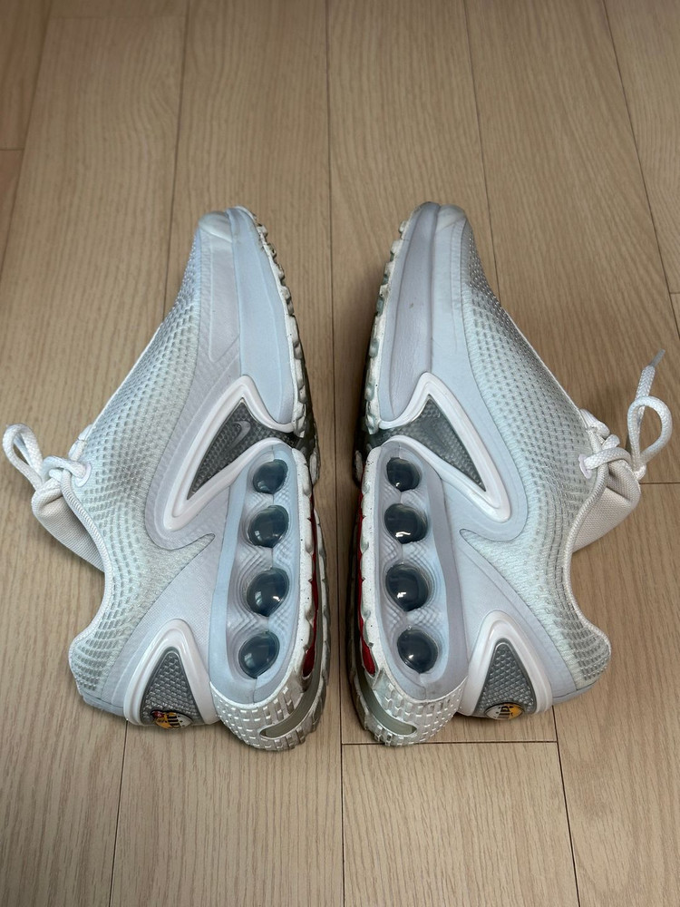 [245] 나이키 에어맥스dn 화이트 메탈릭 실버--4