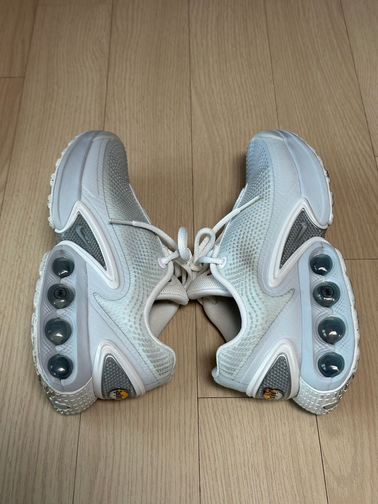 [245] 나이키 에어맥스dn 화이트 메탈릭 실버--3