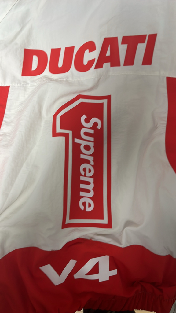 정품 슈프림 두가티 자켓 상의 M (슈프림 백 포함)--8