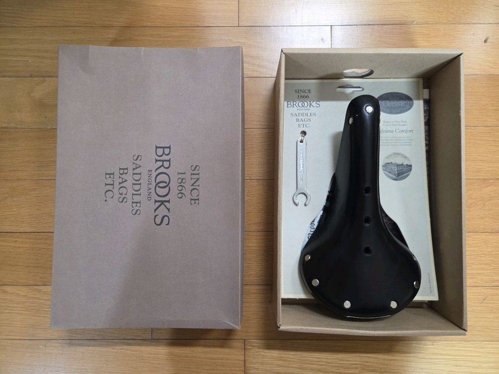 브룩스 안장 B17 NARROW (Black)--3