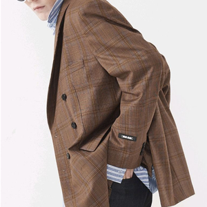 MMIC 남성 체크자켓 춘추용