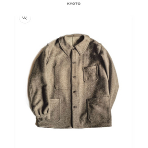 아나토미카 콜렌트 더블 웨이스 울자켓 브라운 이미지