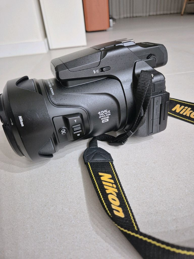 니콘 쿨픽스 P1000 125배줌 카메라&니콘KT324C 삼각대 이미지