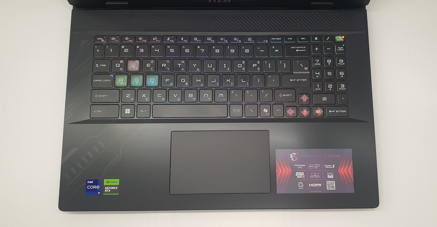 [최저가]MSI 17인치 게이밍노트북(i9-14th/4070/SSD2TB/QHD/240Hz)--4
