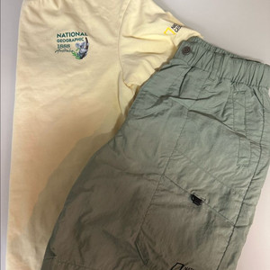 내셔널지오그래픽키즈 상하복 반팔 140