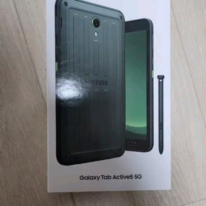 겔럭시탭 엑티브5 미사용 박스만개봉