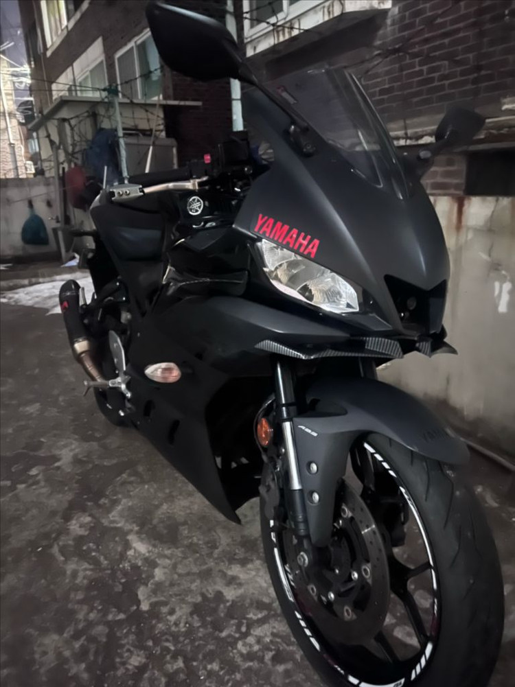 야마하 R3 2020년식 유.무광블랙--1