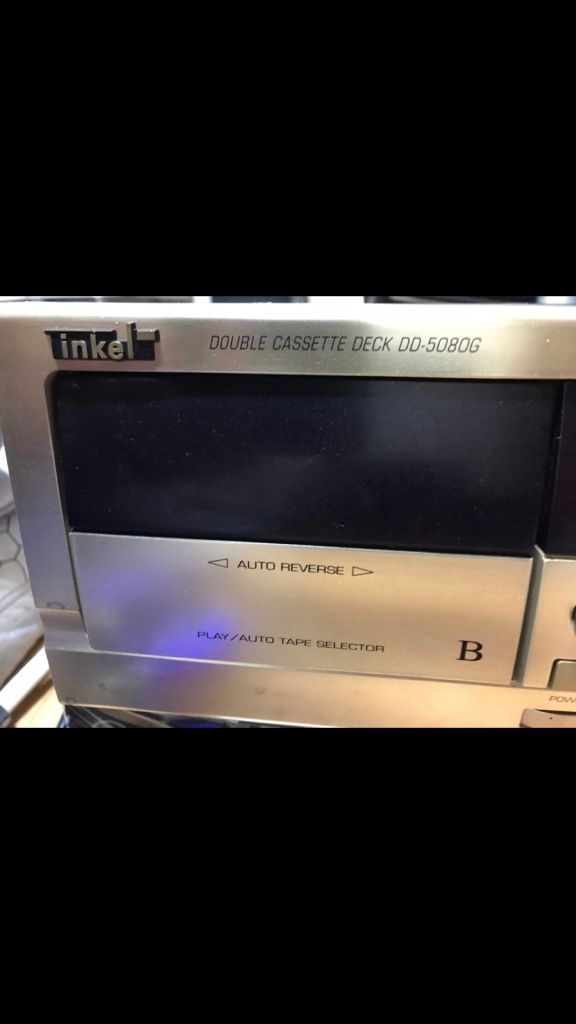 인켈 DD-5080G 카세트 데크--1