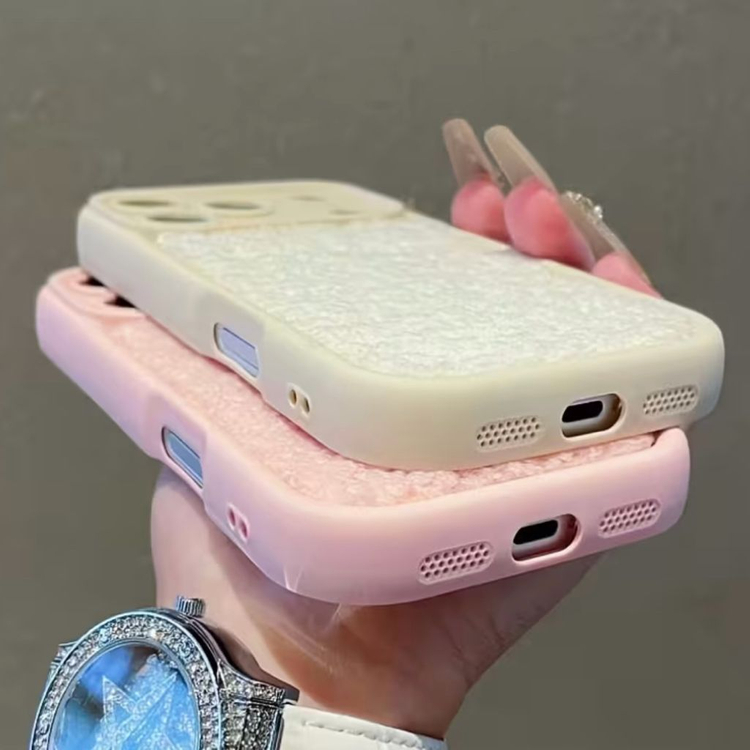 아이폰17프로 풀커버 뽀글이케이스--2