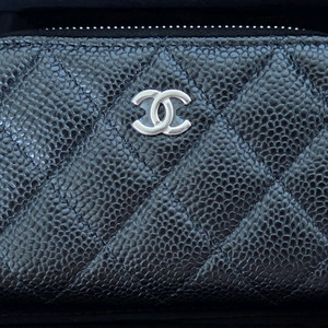 지존 샤넬 지퍼돌이 지갑