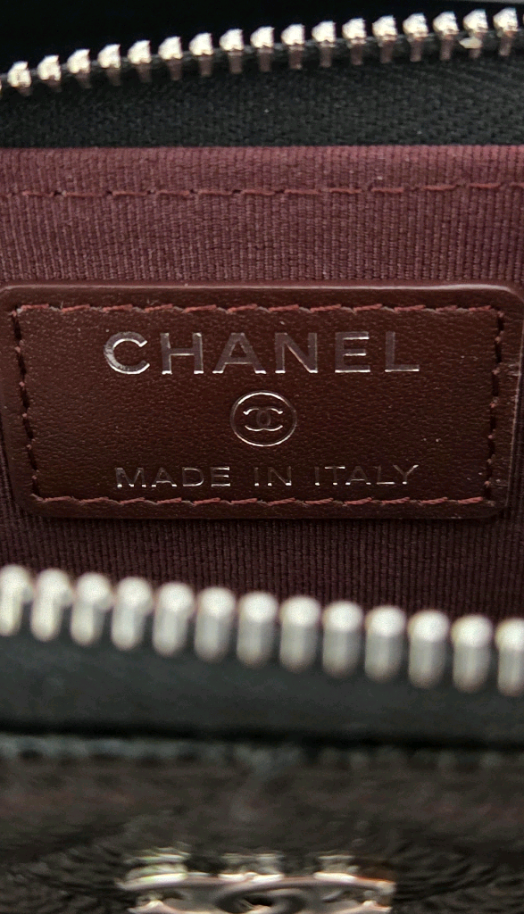 지존 샤넬 지퍼돌이 지갑 (새거)--3