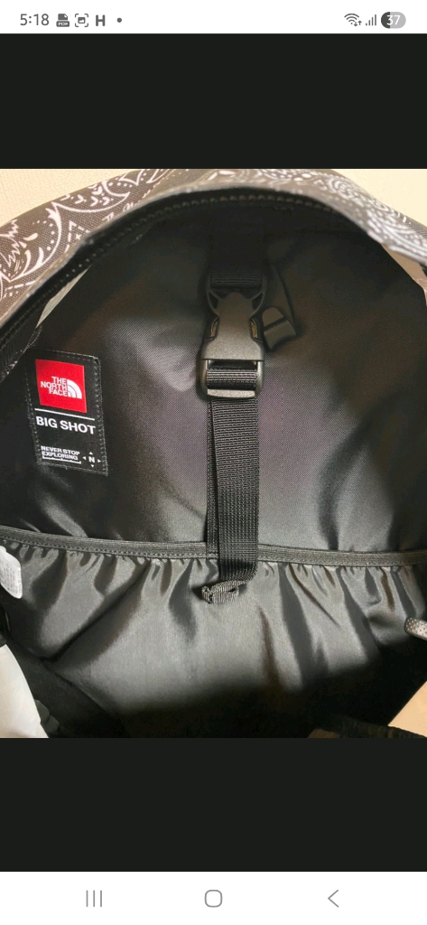 노스페이스 빅샷 페이즐리(반다나) 백팩. 정품--2