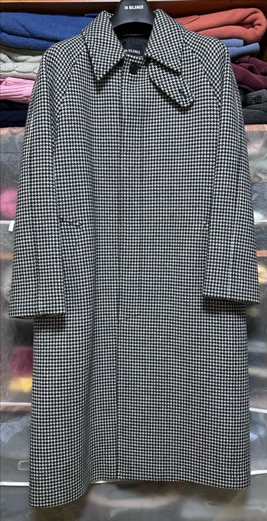 하운드투스 발마칸 블랙체크 코트(인사일런스)--2