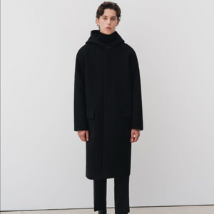오버사이즈 후드 코트(인사일런스)