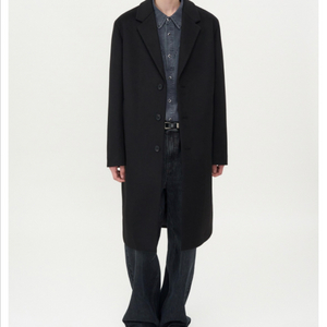 솔리스트 오버사이즈 캐시미어 코트(인사일런스)