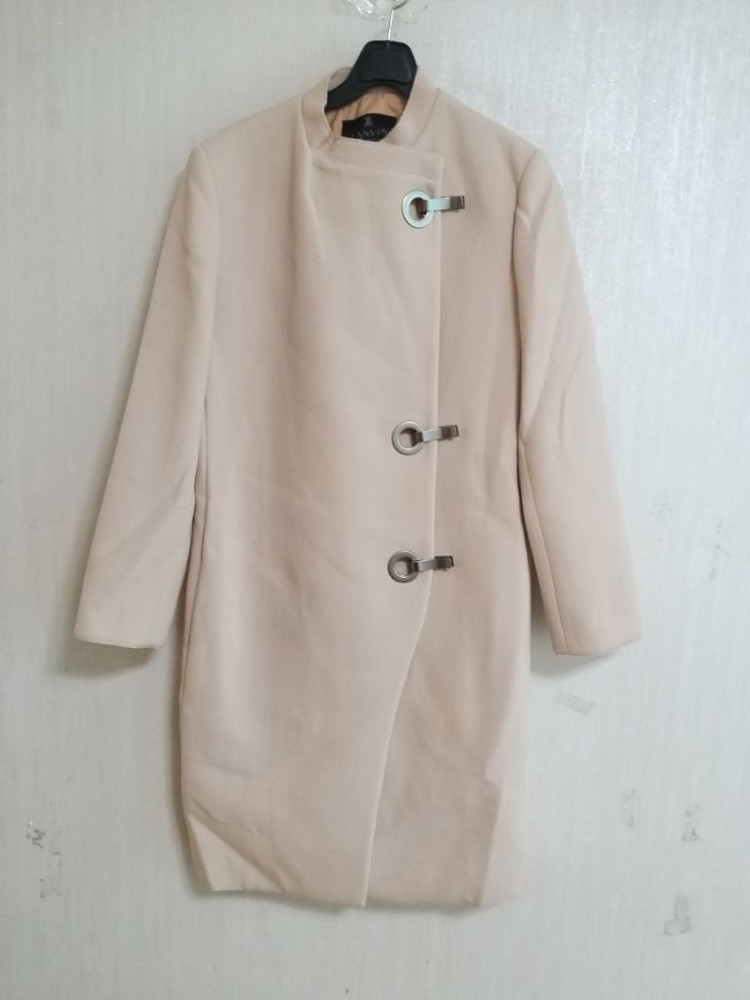 여성 랑방 모직 하프코트 (스판.박시85-90)--1