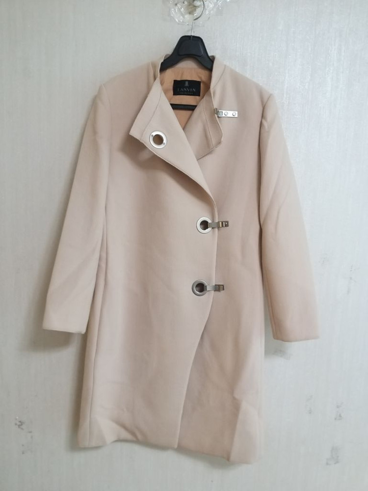 여성 랑방 모직 하프코트 (스판.박시85-90)--8