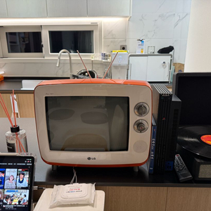 LG 레트로 클래식 브라운관crt 티비
