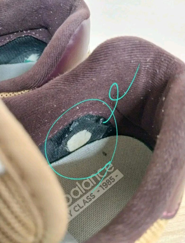 남성 뉴발란스 574 머스터드 브라운 운동화 (275) 이미지