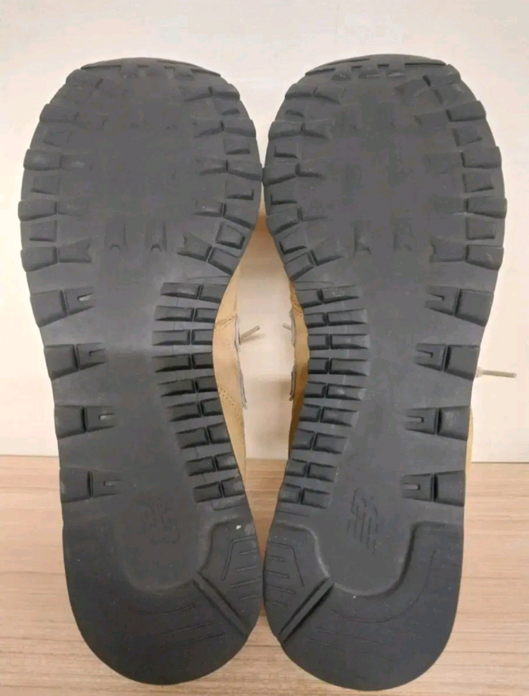 남성 뉴발란스 574 머스터드 브라운 운동화 (275) 이미지