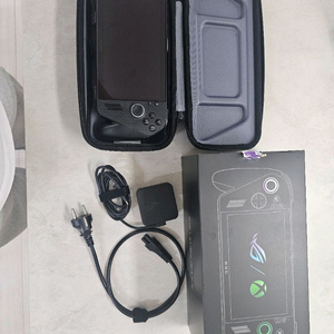 xbox ally x 박풀(이동용 케이스, 필름, 갈림방지링 포함) 10시간 사용