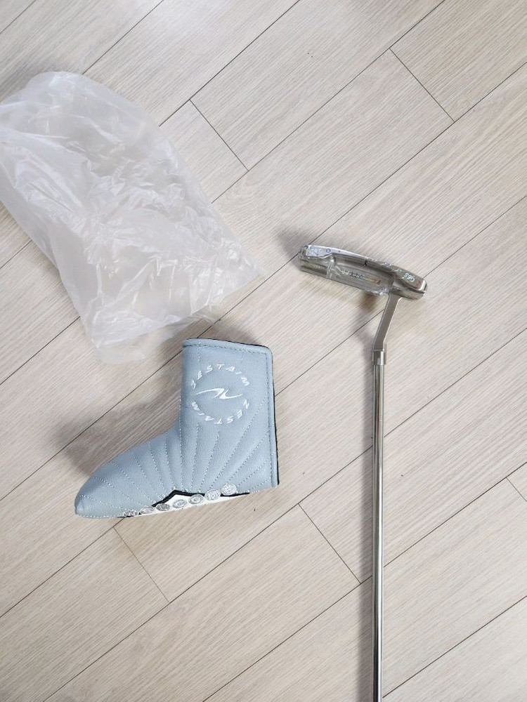 (미사용) 제스타임 GSS 레인보우 핸드 스탬핑 퍼터 34인치--7