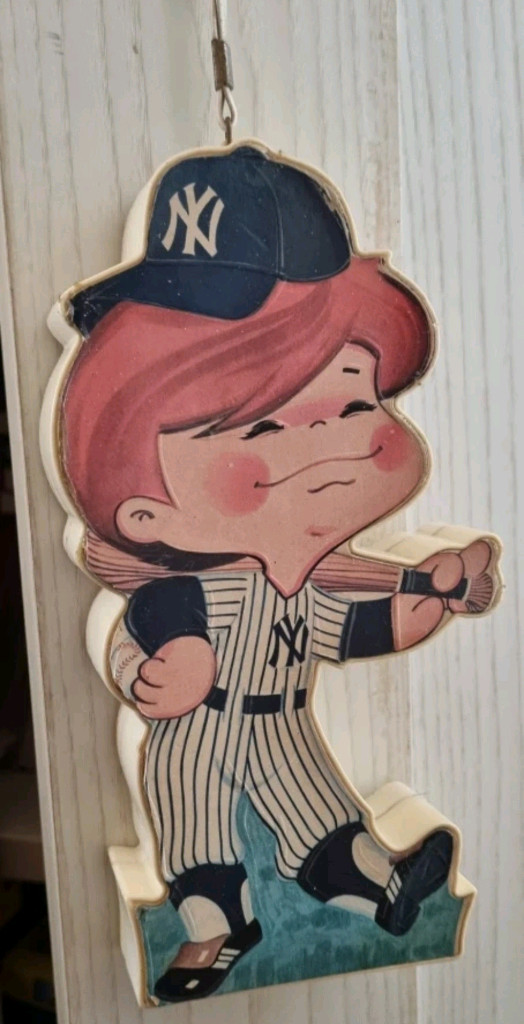 (양) 귀여운 뉴욕양키스 야구 캐릭터 AM라디오--0