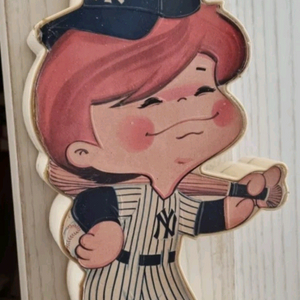 (양) 귀여운 뉴욕양키스 야구 캐릭터 AM라디오