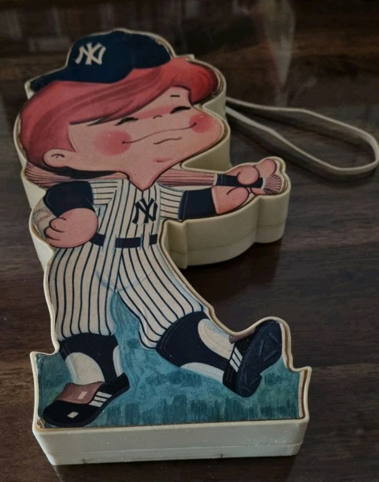 (양) 귀여운 뉴욕양키스 야구 캐릭터 AM라디오--1