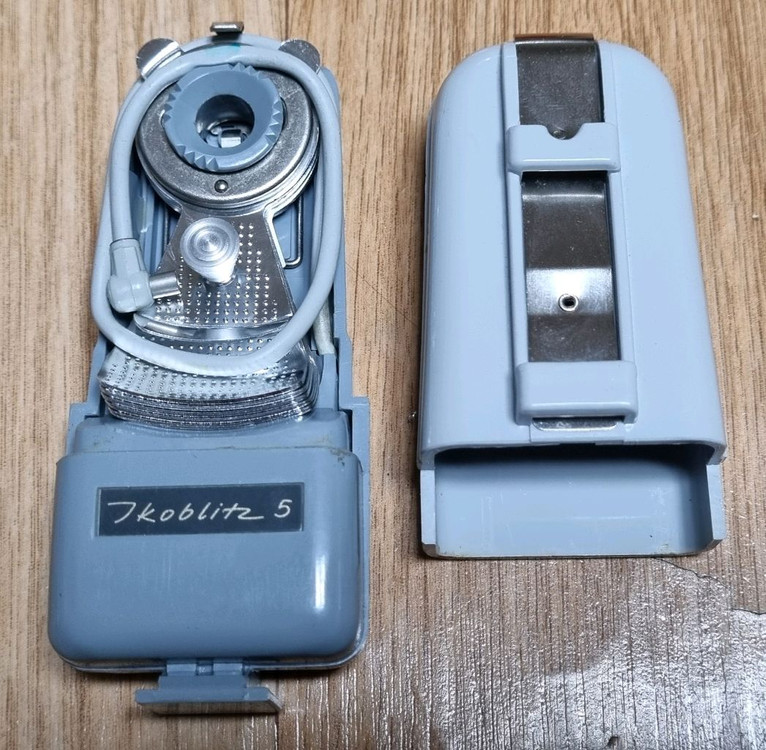 (양) 미사용 박스품 Zeiss Ikon의 Ikoblitz 5 플래시--7