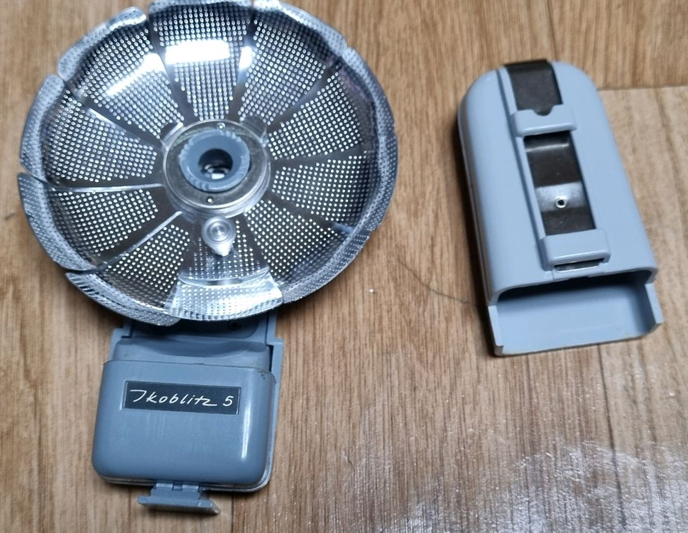 (양) 미사용 박스품 Zeiss Ikon의 Ikoblitz 5 플래시--8