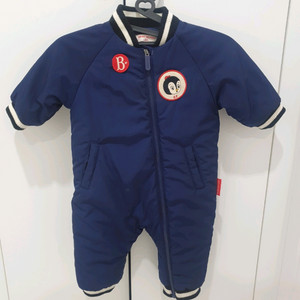 베베드피노 펭귄 네이비 패딩우주복 (85사이즈)