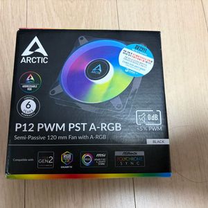 ARCTIC P12 PWM PST A-RGB Black