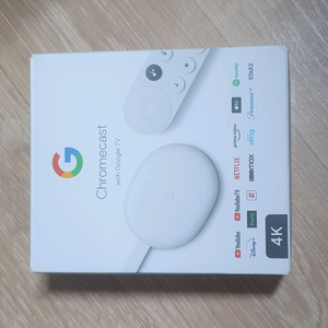 4k,크롬캐스트4세대 새상품입니다