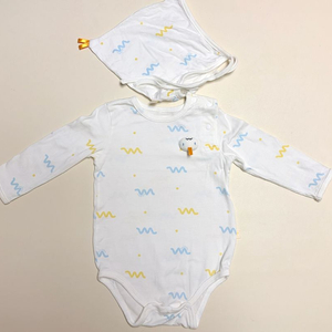 모이몰른 아기 봄 바디수트 세트 70 80