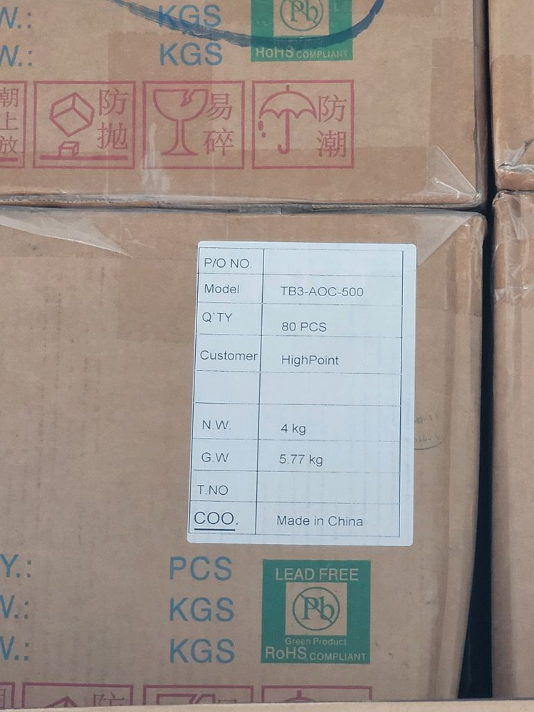 썬더볼트3 5m 케이블 새상품 판매합니다.--1