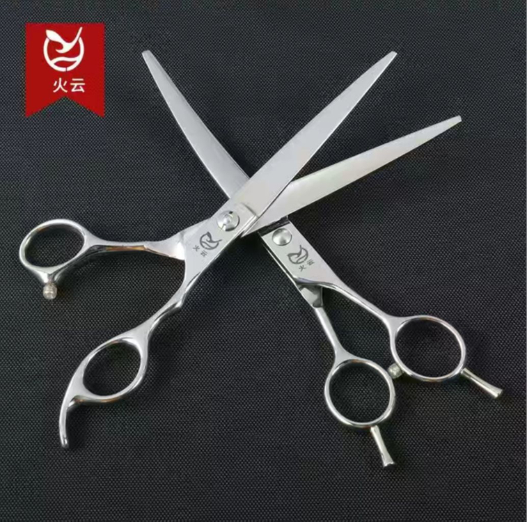 7인치 고급 애견 미용가위3p+구성품 풀세트(새상품)--9